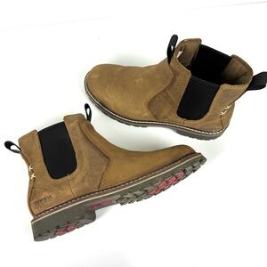 Kodiak Womens Sz 7 Bralorne Soft Toe Water-resistant Chelsea Boots Brown Leather